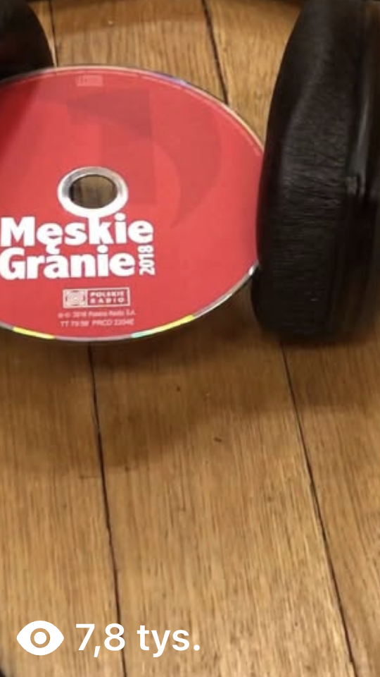 Story / social proof — Męskie Granie 2018, 7,8 tys. wyświetleń