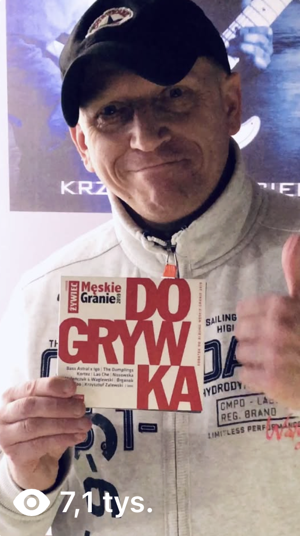 Story / social proof — Męskie Granie 2018, 7,1 tys. wyświetleń
